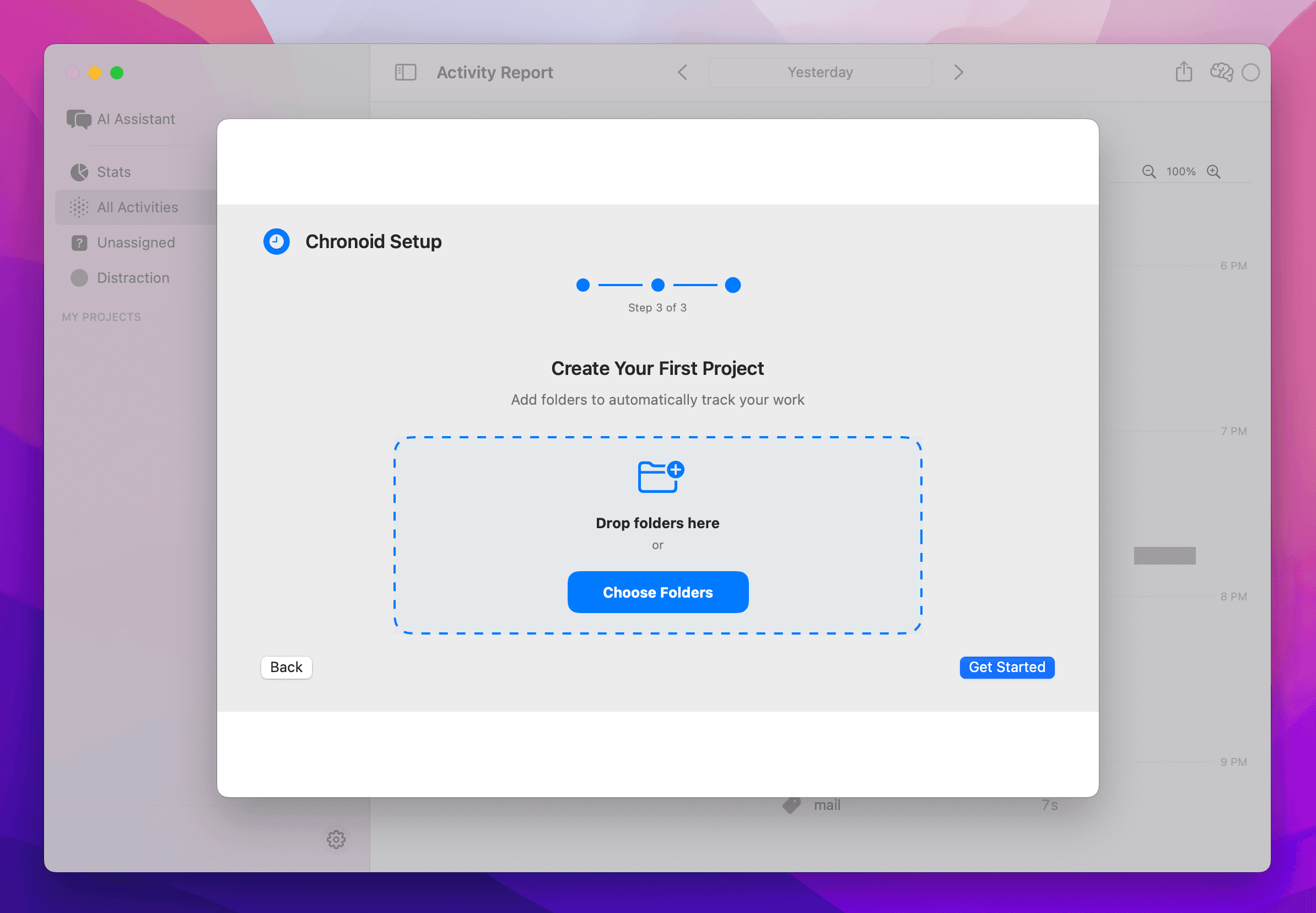Create first project