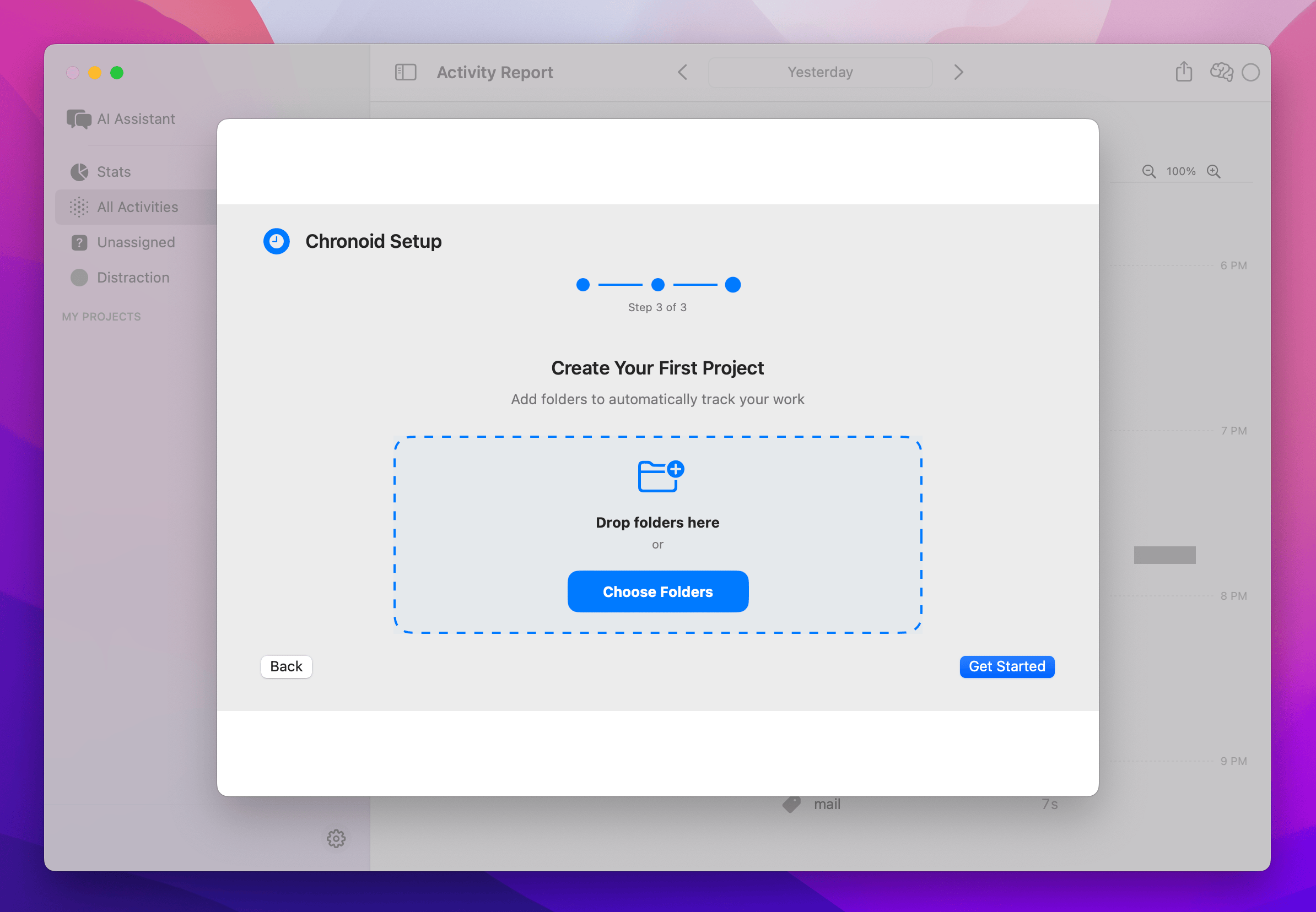 Create first project
