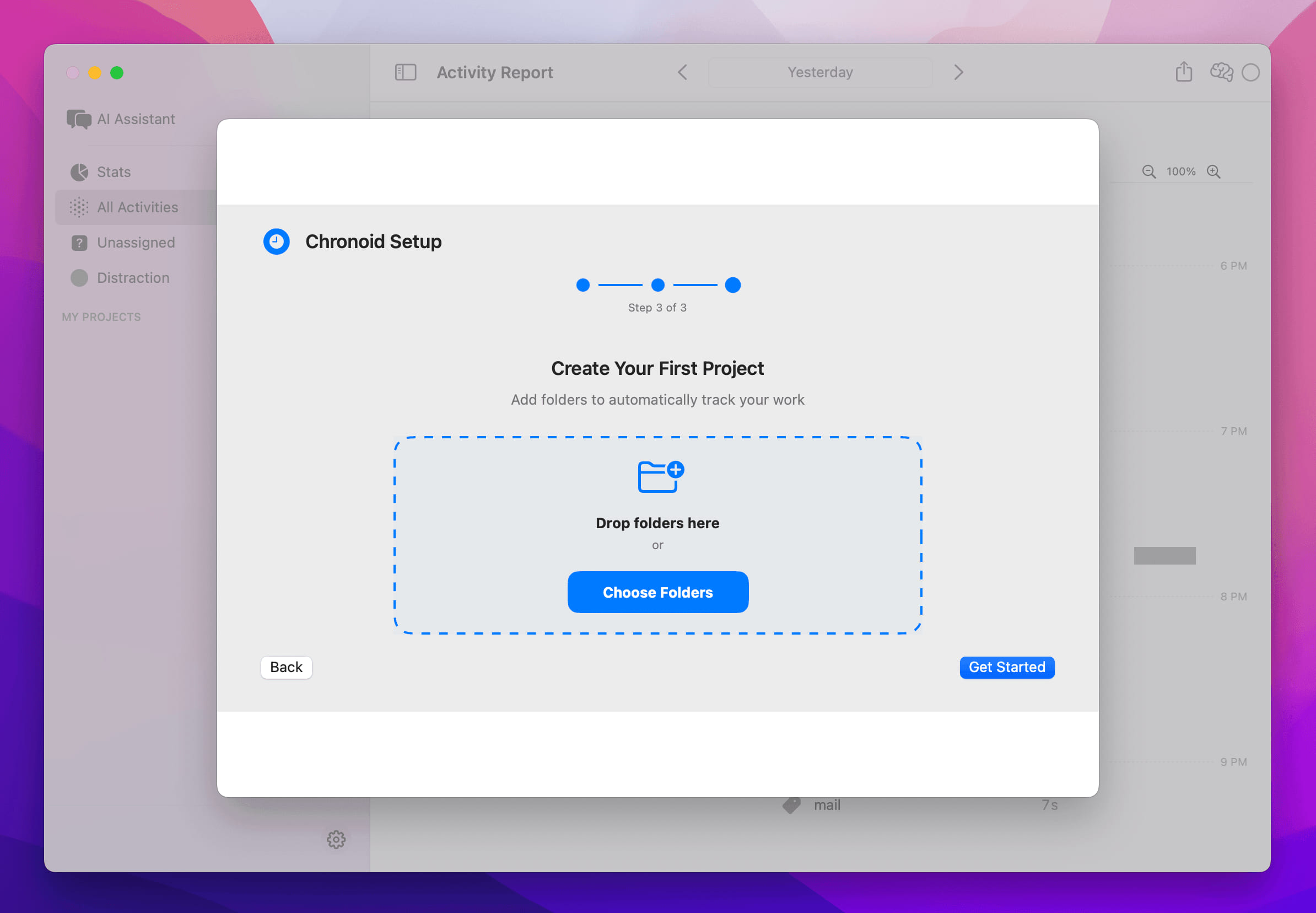 Create first project