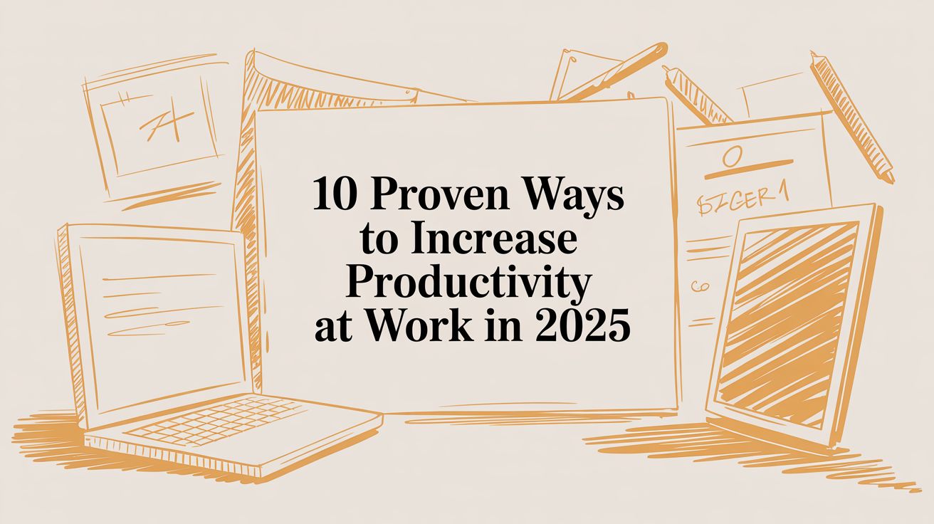 10 Proven Ways to Increase Productivity at Work in 2025