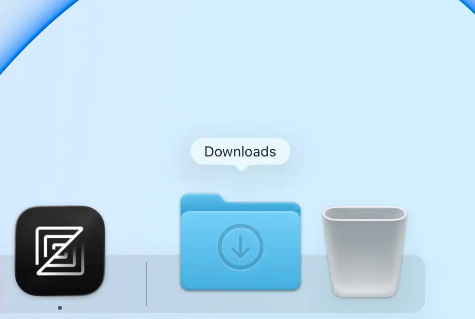Chronoid DMG in the Downloads folder